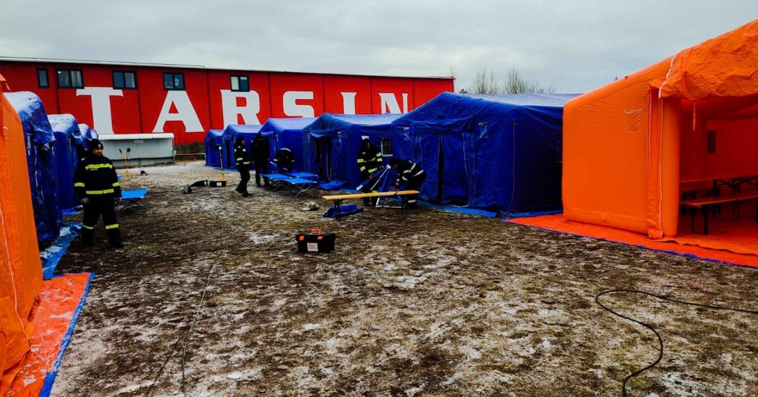 Misiune de sprijin a pompierilor dâmbovițeni la Rădăuți