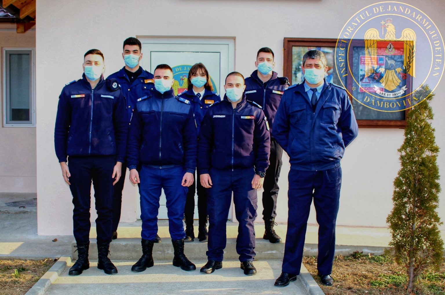 Șase studenți în stagiul de practică la Jandarmeria Dâmbovița
