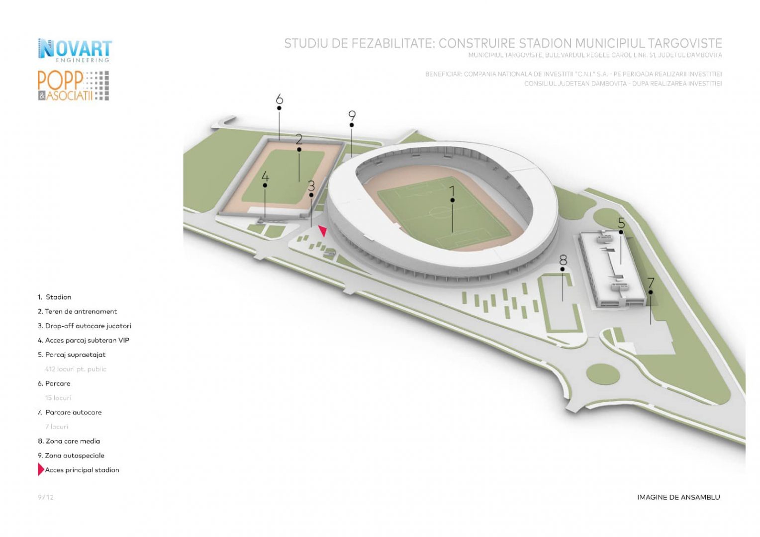 VEȘTI BUNE despre noul stadionul din zona Dâmbovița Mall, în cel mai scurt timp sunt scoase la licitație atât proiectarea, cât și execuția acestuia