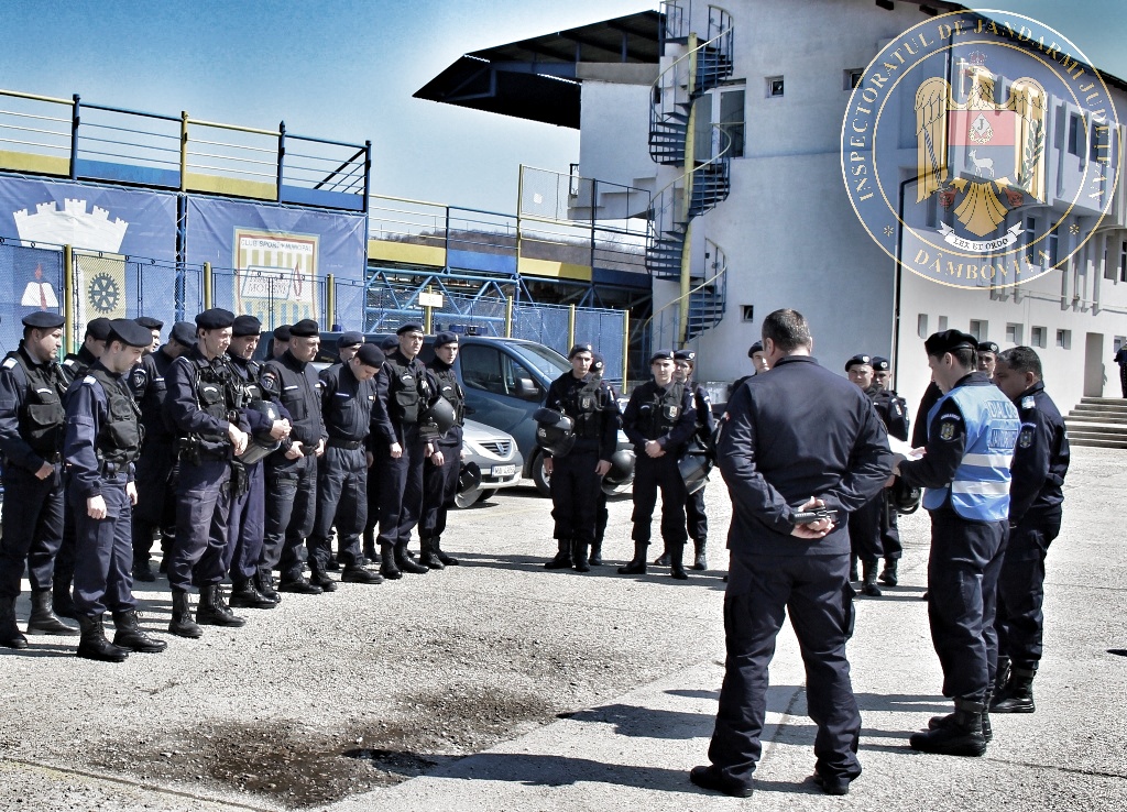 Jandarmii dâmboviţeni vor asigura măsurile de ordine și siguranță publică