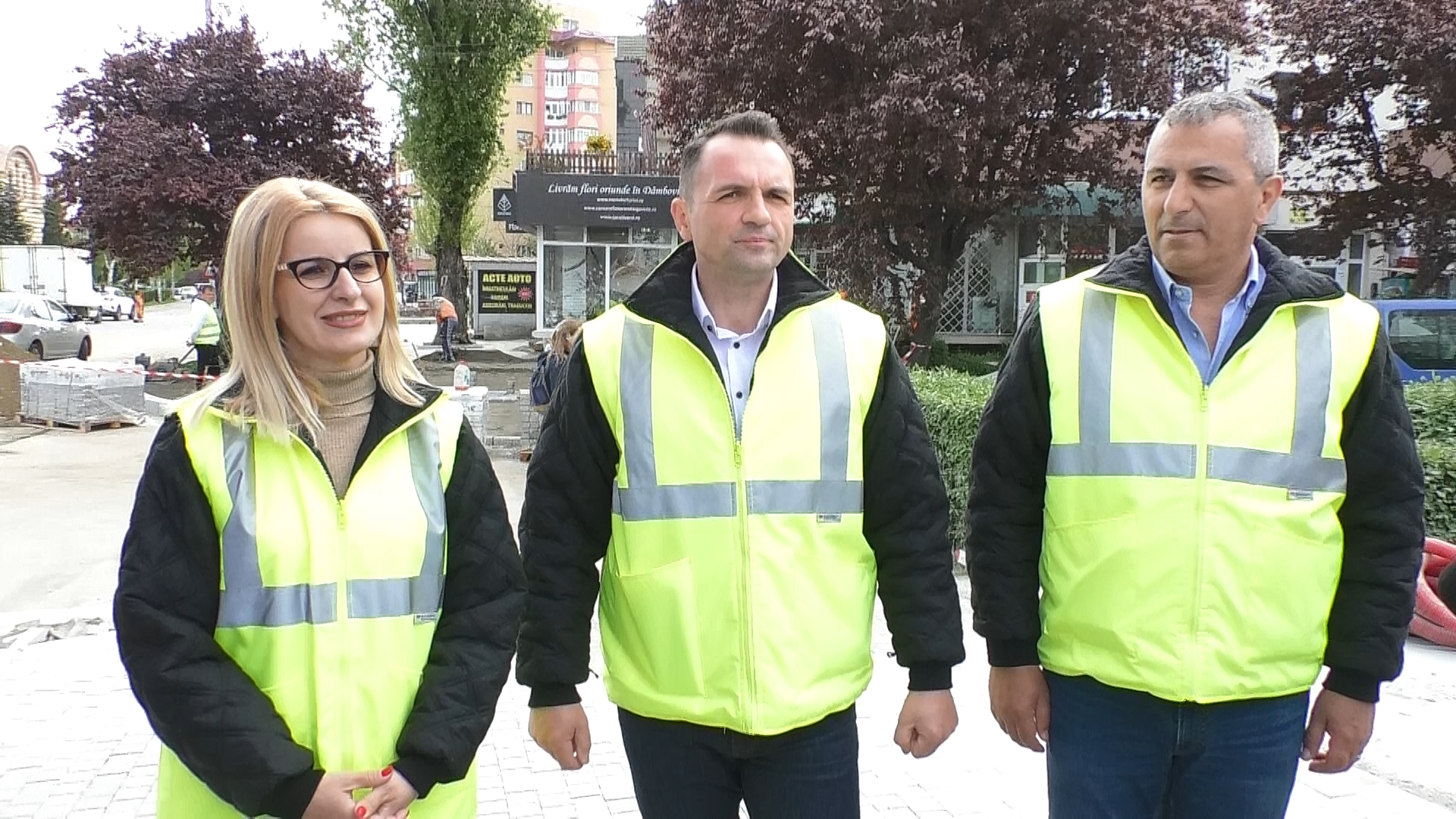 A intrat în reabilitare și Bulevardul Mircea cel Bătrân din municipiul Târgoviște