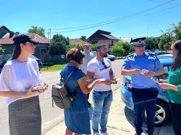 Cetățenii din comuna Nucet au primit recomandări referitoare la infracțiunile de violență în familie, violență domestică și furt