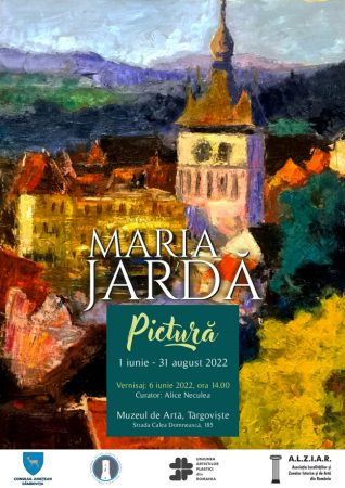 Se deschide expoziţia de pictură a artistei Maria Jardă