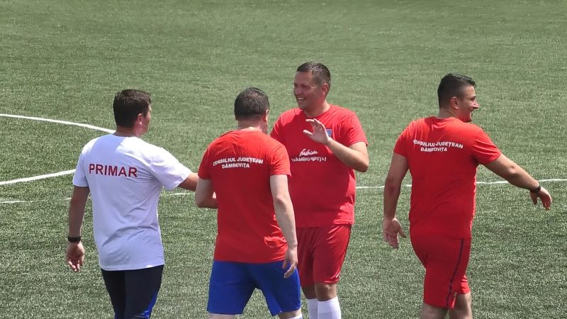 Meciul zilei la fotbal, CJ Dâmbovița – Primarii din județ