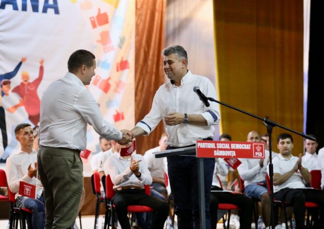 TSD Dâmboviţa are conducere nouă, Marcel Ciolacu a fost la Târgoviște