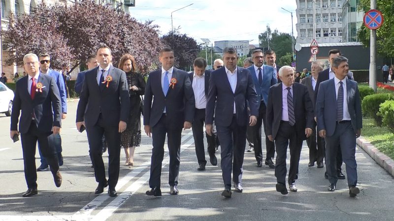 La Târgoviște a avut loc sărbătoarea Sfântului Nifon, invitați de la centru au fost Ciolacu, Daea, Rafila și Romașcanu