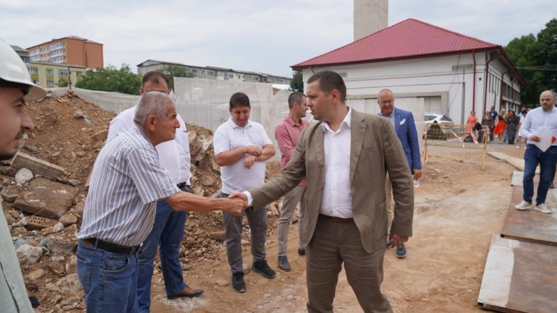 Au demarat lucrările pentru extinderea Secției Cardiologie a Spitalului Județean de Urgență Târgoviște