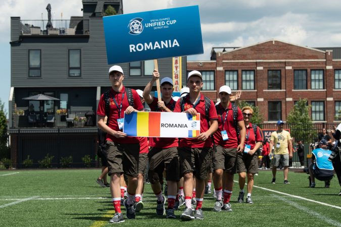 CAMPIONII Special Olympics România au câștigat medalia de argint la Cupa de Fotbal Unificat Special Olympics, Detroit, 2022