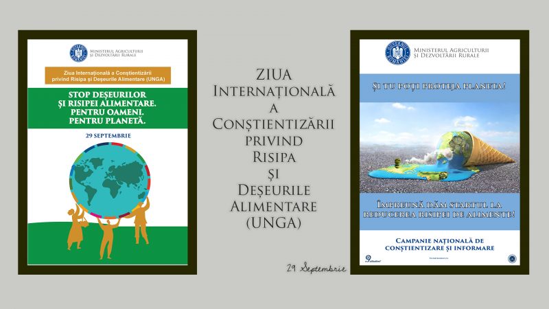 29 septembrie – Ziua internațională a conștientizării pierderii și risipei de alimente