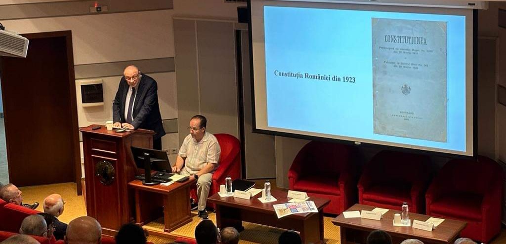 A fost lansat proiectul academic ”Tradiția constituțională și perspectivele constituționalismului în România”, conf. univ. dr Claudia Gilia și conf. univ dr. Denisa Barbu au participat la eveniment