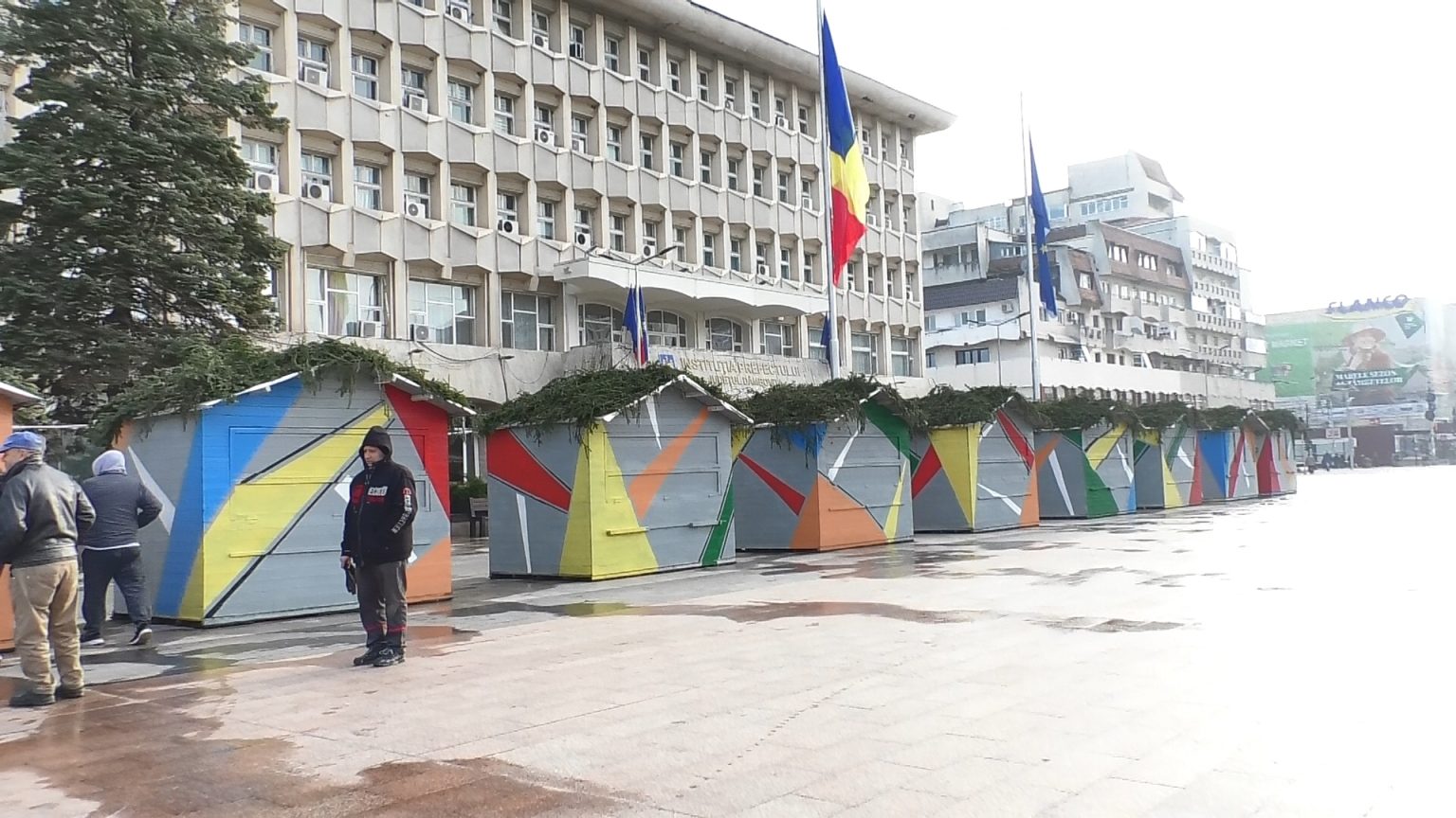 La Târgoviște, atmosferă de basm, iluminat festiv și sosirea lui Moș Crăciun