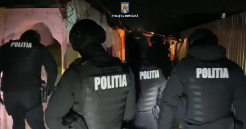 În județul Dâmbovița au avut loc percheziții, 85 de persoane vor fi audiate