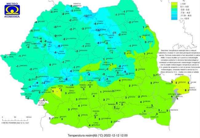 Spre seară, și la Târgoviște, este posibil să-și facă simțită prezența ninsoarea