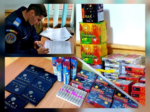 AVERTISMENT, amenzi uriașe și dosare penale pentru cei care comercializează sau folosesc petarde sau alte obiecte pirotehnice fără autorizație