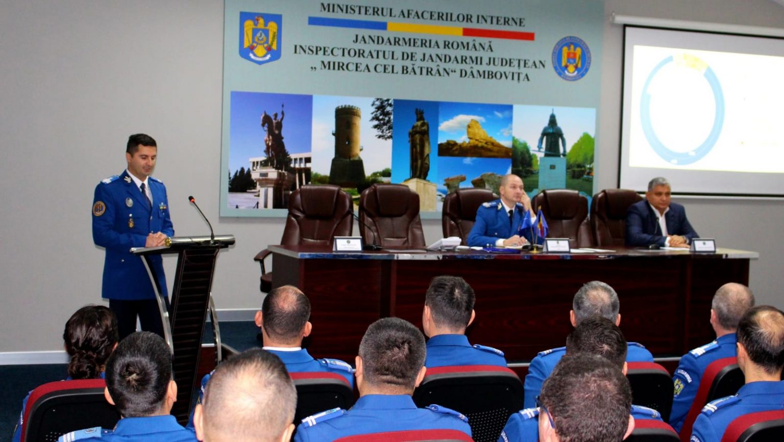 În anul 2022, Jandarmeria Dâmbovița a avut ca priorități, siguranța dâmbovițenilor și ordinea publică