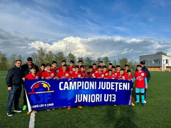 CAMPIONI JUDEȚENI LA CATEGORIA U13!