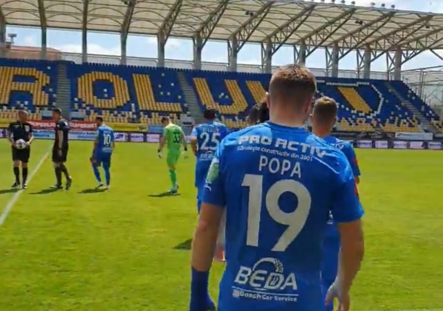 Victorie pentru Chindia Târgoviște cu UTA Arad, scor 2-1