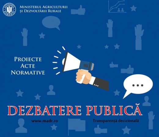 Proiectul Asigurarea recoltelor se află în DEZBATERE PUBLICĂ pe site-ul MADR