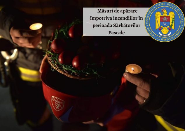 Pompierii au verificat toate bisericile și mănăstirile din județul Dâmbovița