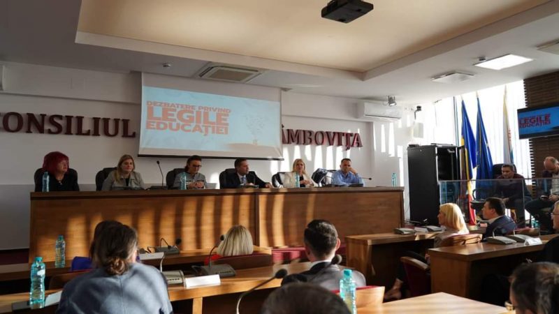 Consultările inițiate de PSD , pe proiectele legilor Educației, s-au încheiat la Târgoviște