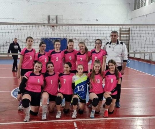 Echipa de volei cadete a CȘS Târgoviște, s-a calificat în turneul final al Campionatului Național de Volei Feminin