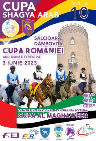 Comuna Sălcioara găzduiește Cupa Shagya Arab, ediția a X-a, 3 iunie 2023, în cadrul Zilelor Județului Dâmbovița