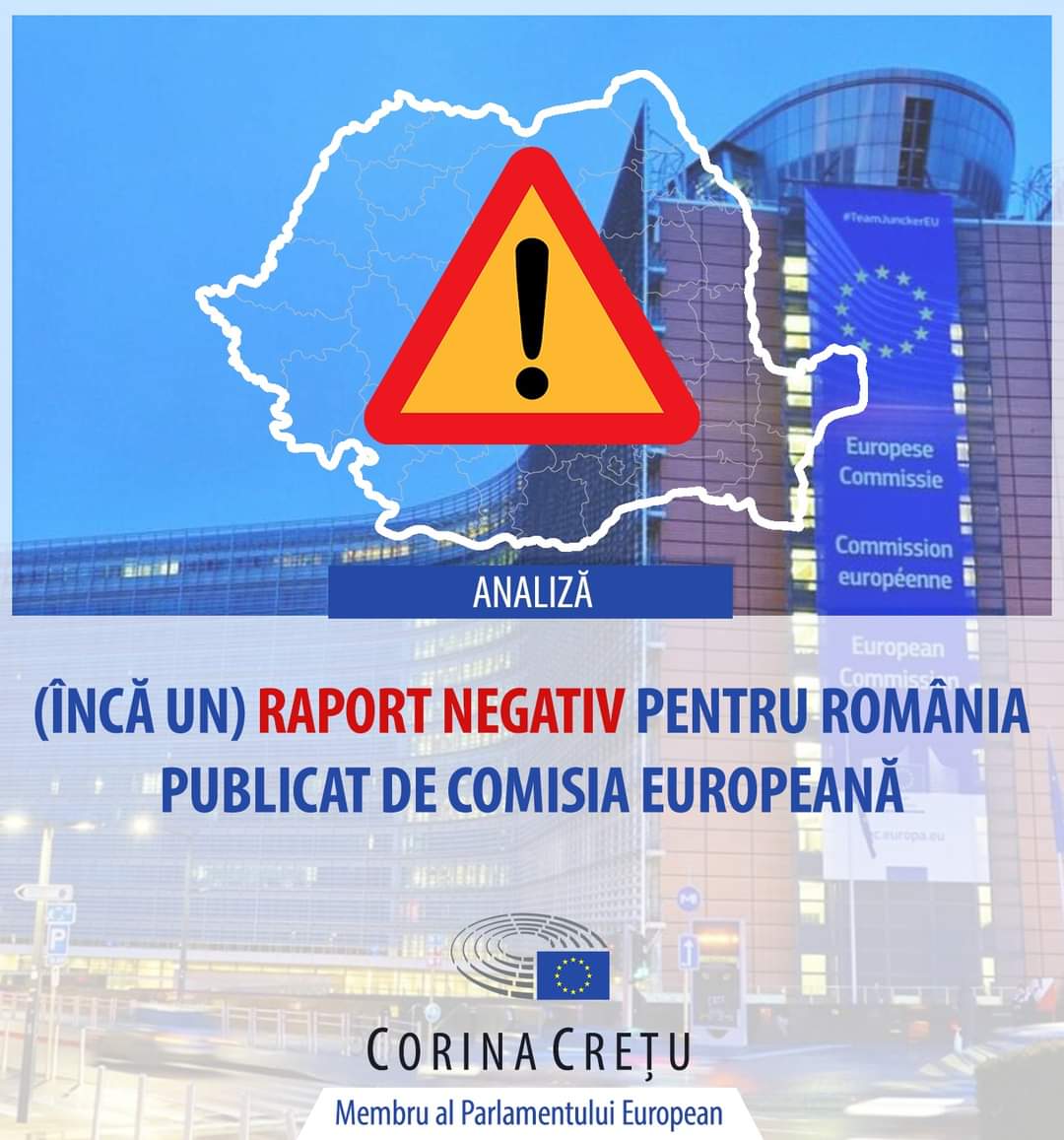 Comisia Europeană a publicat în urmă cu două zile un nou RAPORT DE ȚARĂ pentru România, relevând situația alarmantă din finanțele țării