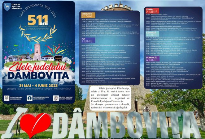 Se fac pregătiri pentru Zilele județului Dâmbovița 2023