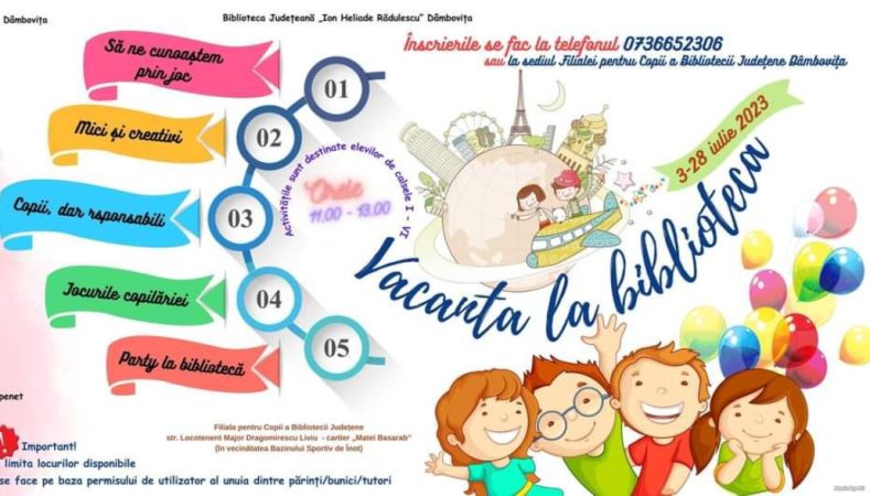 Vacanţă la bibliotecă!