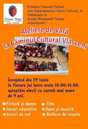 Ateliere de vară!