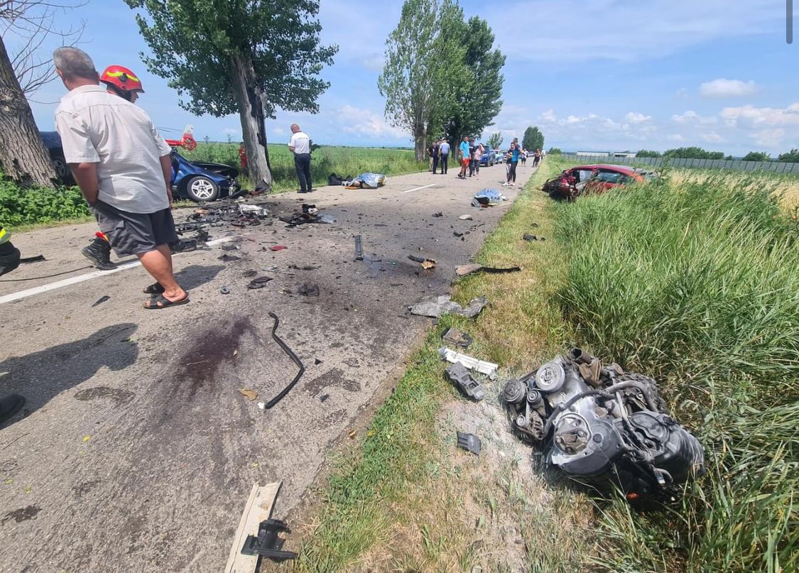 Tragedie: Un bărbat din Cornești a violat o fetiță de 13 ani, a fugit de poliție și a provocat un accident grav, a murit atât el cât și un alt șofer