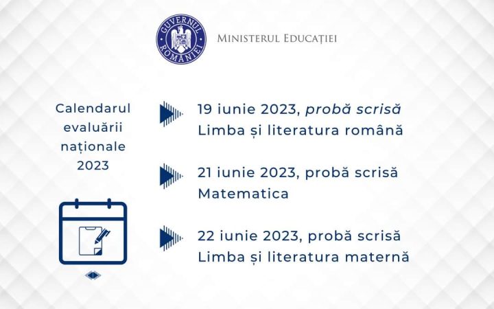 Astăzi, 19 iunie 2023, începe Evaluarea Națională: 3871 de elevi dâmbovițeni, de clasa a VIII-a, susțin examenul
