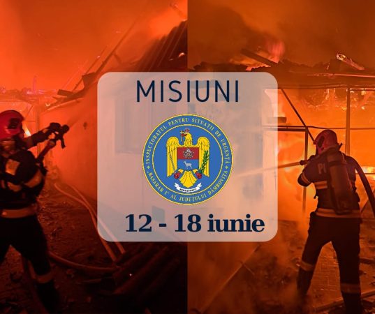 Pompierii dâmbovițeni au avut 300 de intervenții în ultimele șapte zile
