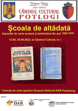 Expoziția „Școala de altădată” la Căminul Cultural Potlogi