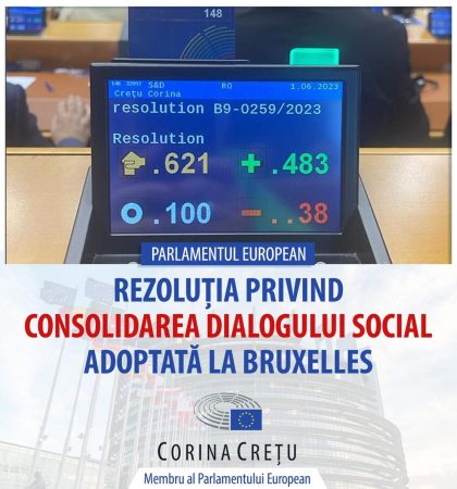 Rezoluția privitoare la consolidarea dialogului social în Uniunea Europeană