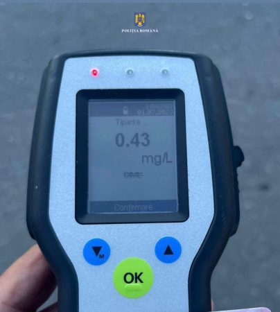 Pericol în trafic: Doi șoferi au fost prinși beți la volan, de către polițiștii dâmbovițeni