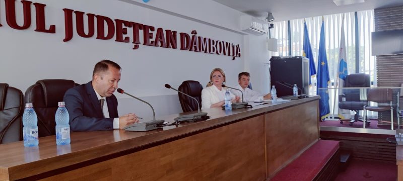 Prefectul Claudia Gilia a prezidat ședința ordinară a Colegiului Prefectural