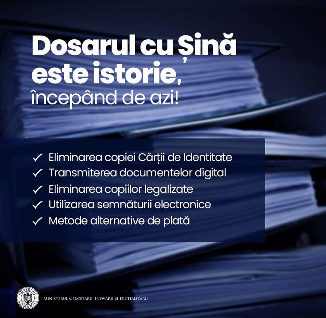 Dosarul cu șină devine istorie de miercuri, 5 iulie 2023!