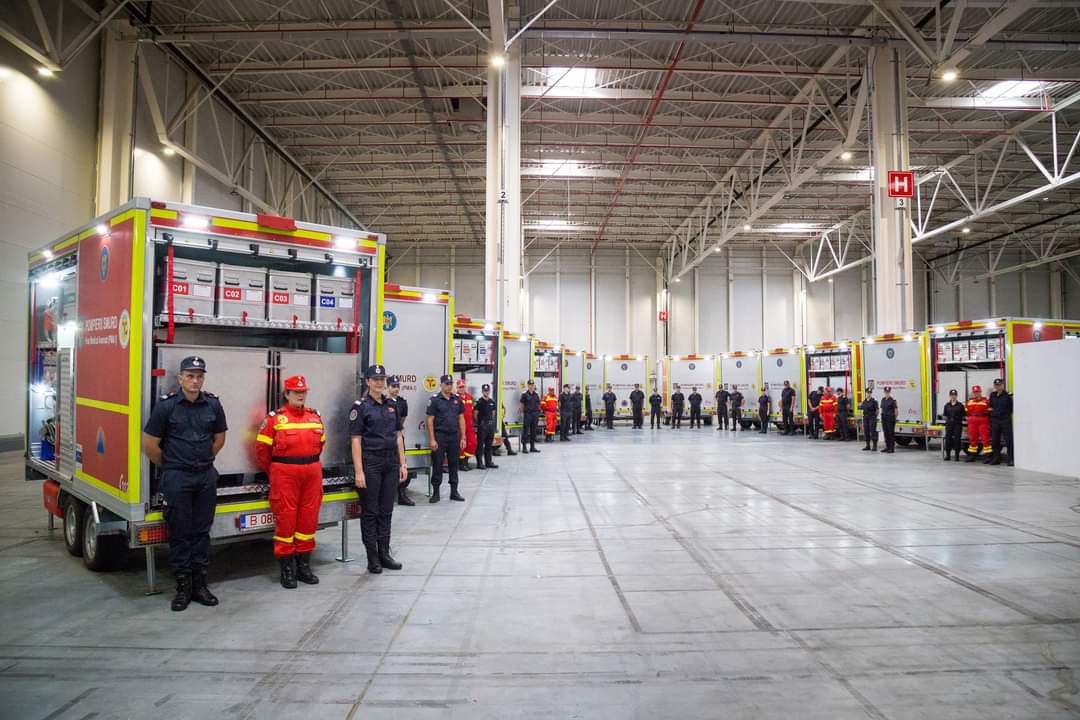 Începând de  ieri, 25 de Posturi Medicale Avansate și patru  Autospeciale Asigurare Suport Radio, achiziționate prin Proiectul VIZIUNE 2020