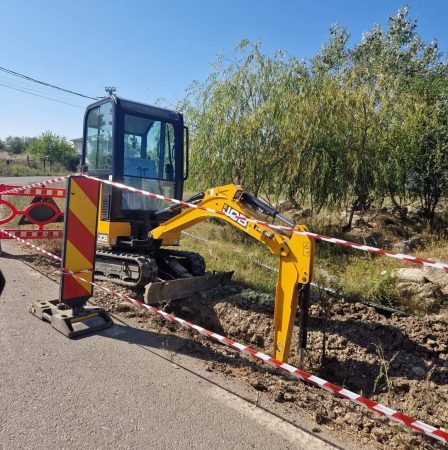 O nouă investiție a început în comuna Văcărești