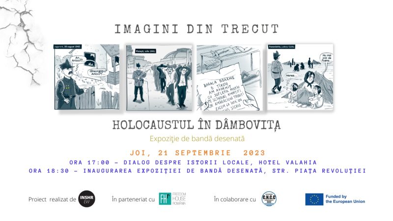 Povești de viață ale evreilor și romilor din Dâmbovița într-o expoziție realizată cu ajutorul elevilor din Târgoviște