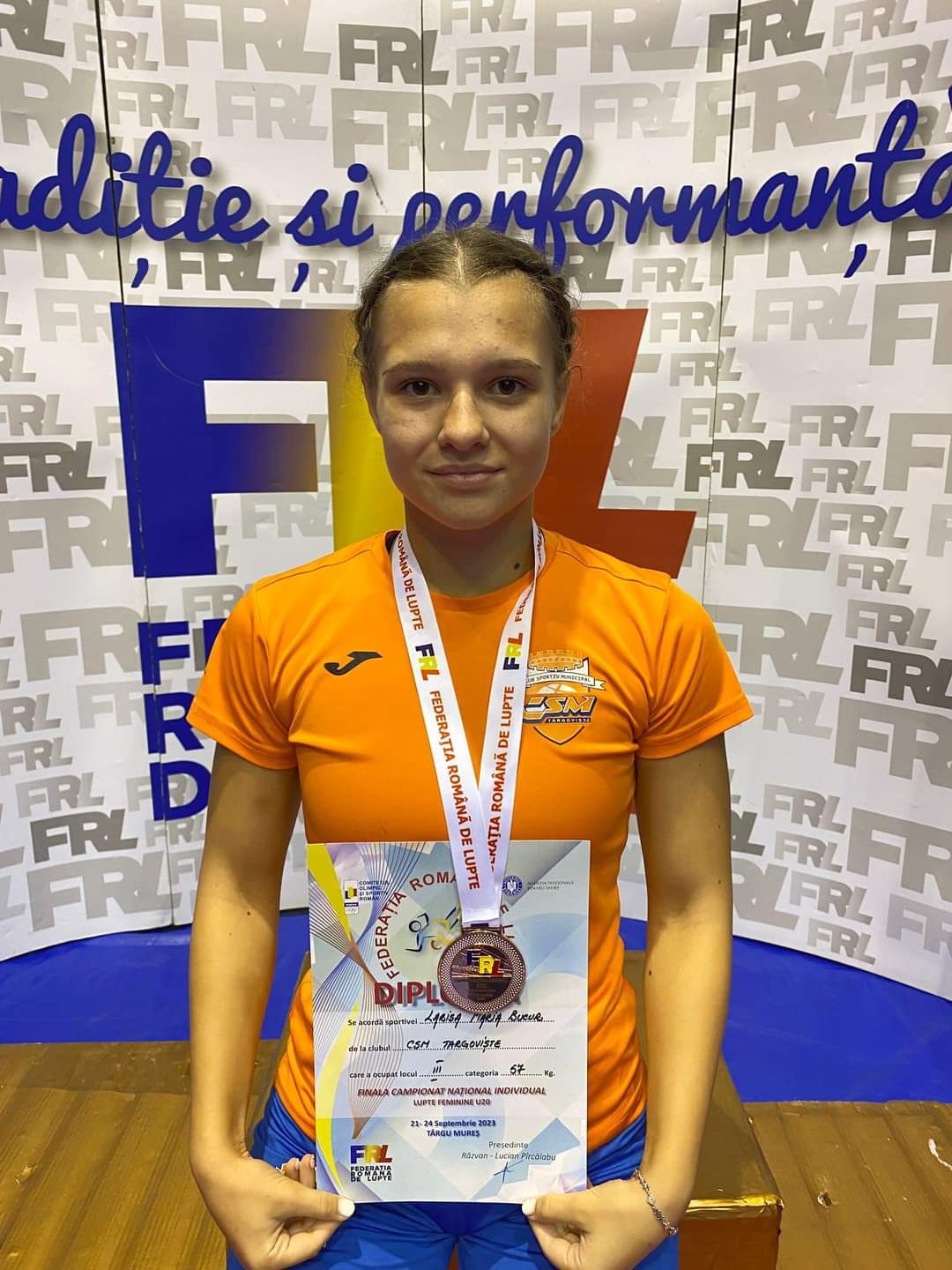 În perioada 21-24 Septembrie, s-a desfășurat la Târgu Mureș, Campionatul Național de lupte, rezervat sportivilor sub 20 de ani.