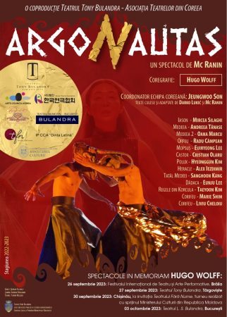 Odată cu deschiderea stagiunii teatrale 2023 – 2024, Teatrul Tony Bulandra Târgovişte dă startul Turneului „Argonautas”