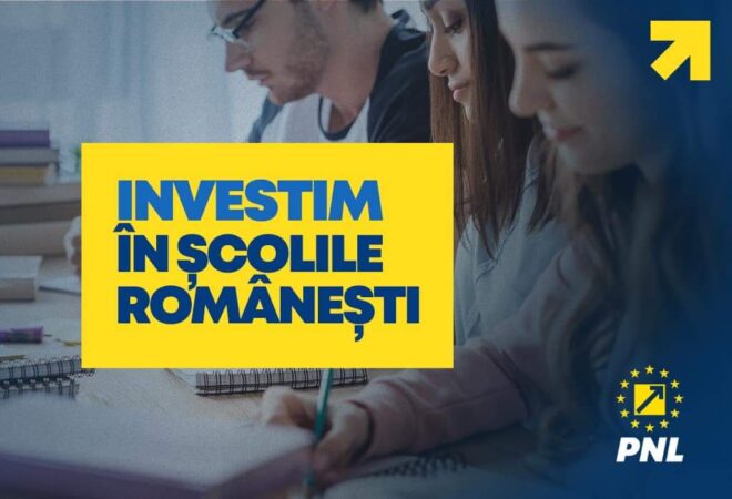 PNL: Școlile românești beneficiază de investiții în modernizare cu finanțare asigurată prin PNRR