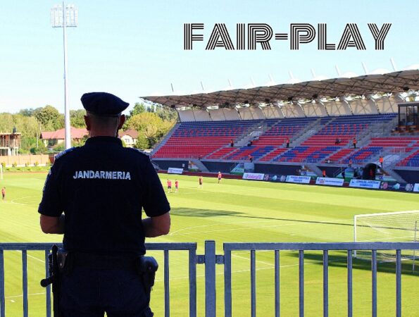 Jandarmii sunt pe baricade la meciul AFC Chindia Târgoviște – CSM Reșița