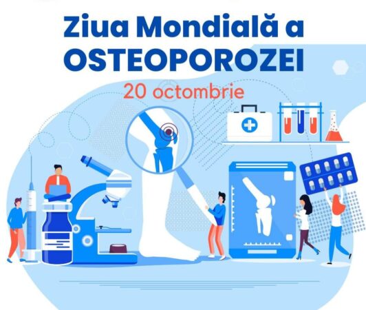 DSP Dâmbovița: Ziua Mondială a Osteoporozei, 20 octombrie 2023