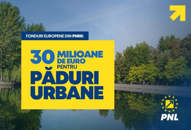 PNL: Orașele României vor avea aer mai curat după apariția pădurilor urbane