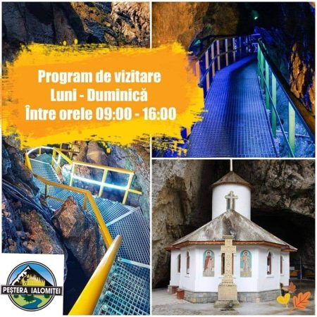 Peştera Ialomiţei  a trecut  la programul de iarnă