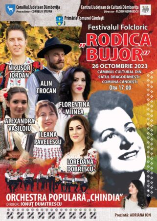 CJ Dâmbovița pregătește o nouă ediţie a Festivalului Folcloric „Rodica Bujor” ce va avea loc pe 26 octombrie