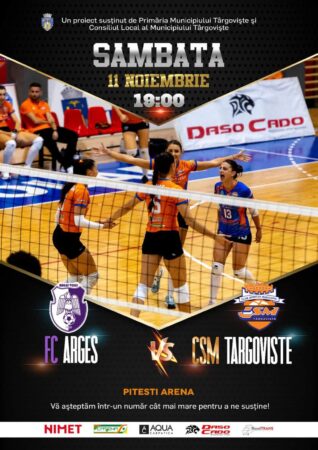 O zi până la meciul voleibalistelor de la CSM Târgoviște